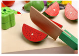 Cutting Fruit Vegetable Play