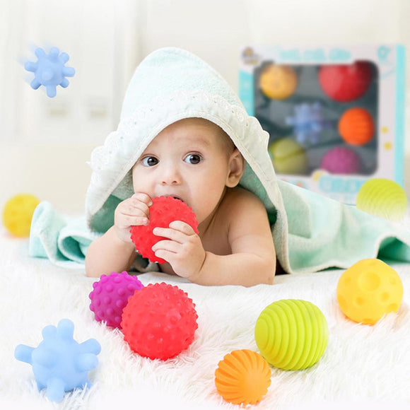 6 Pcs Sensory Touch Baby Toys